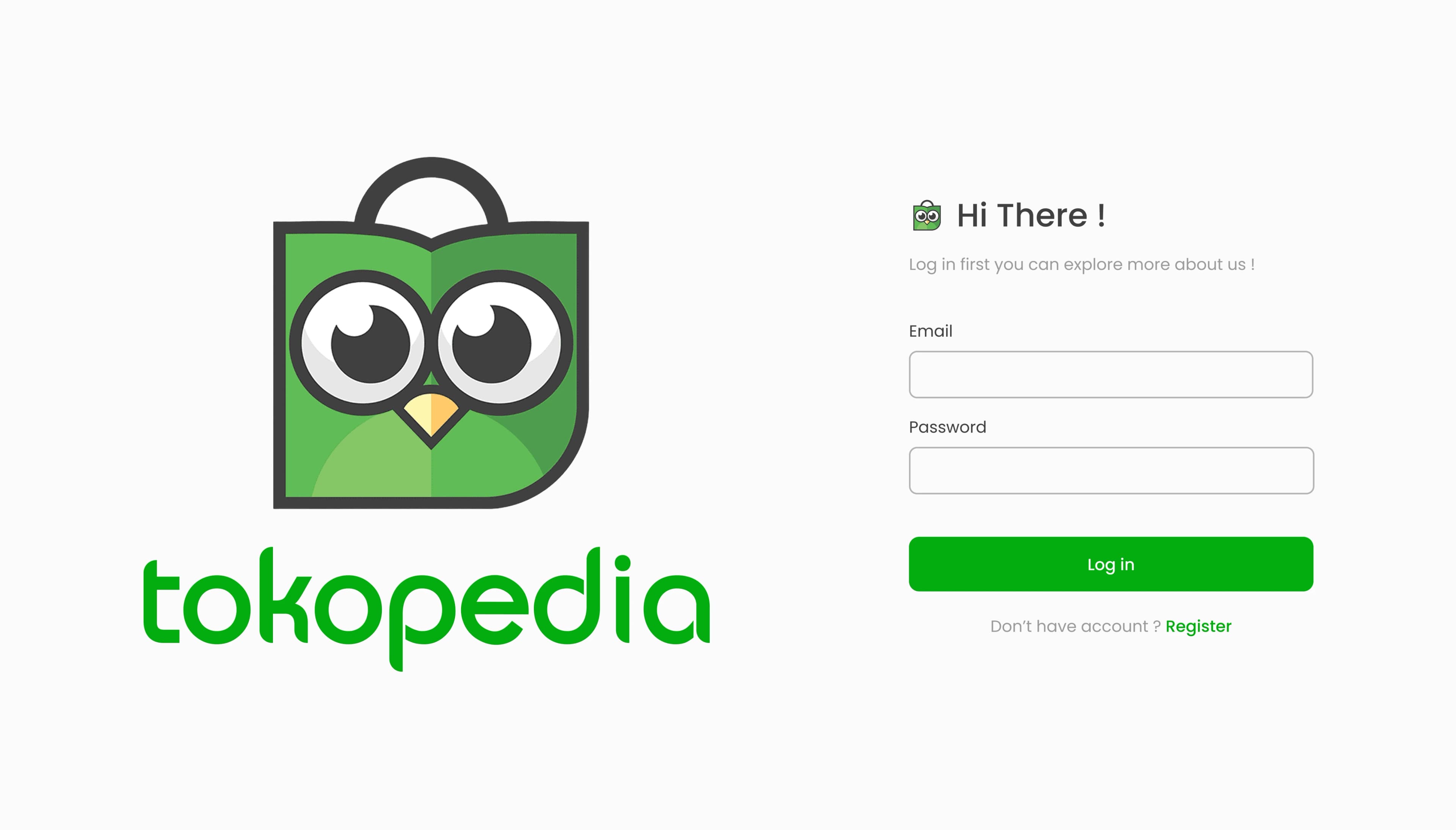 Tokopedia Clone