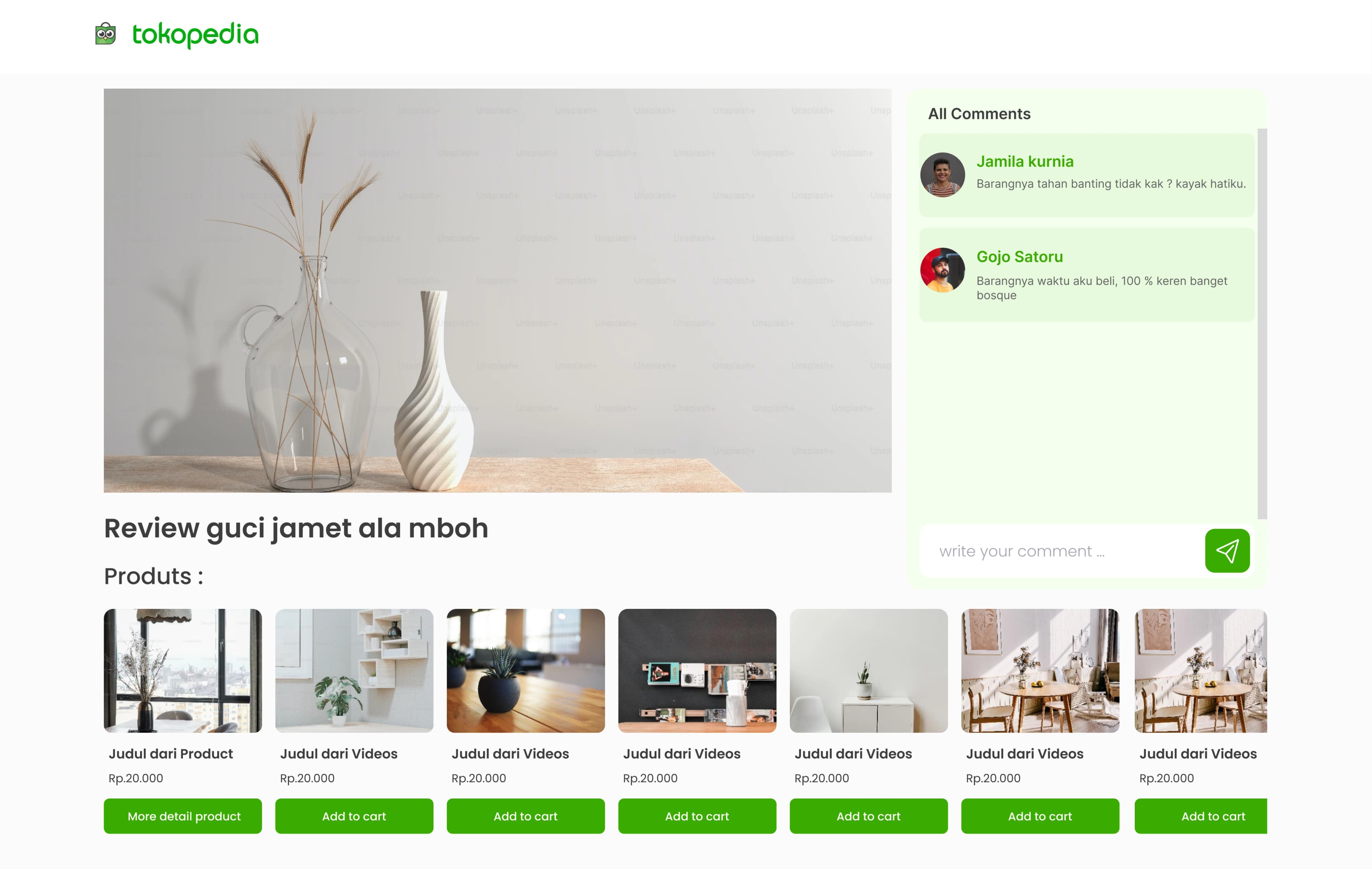 Tokopedia Clone 2