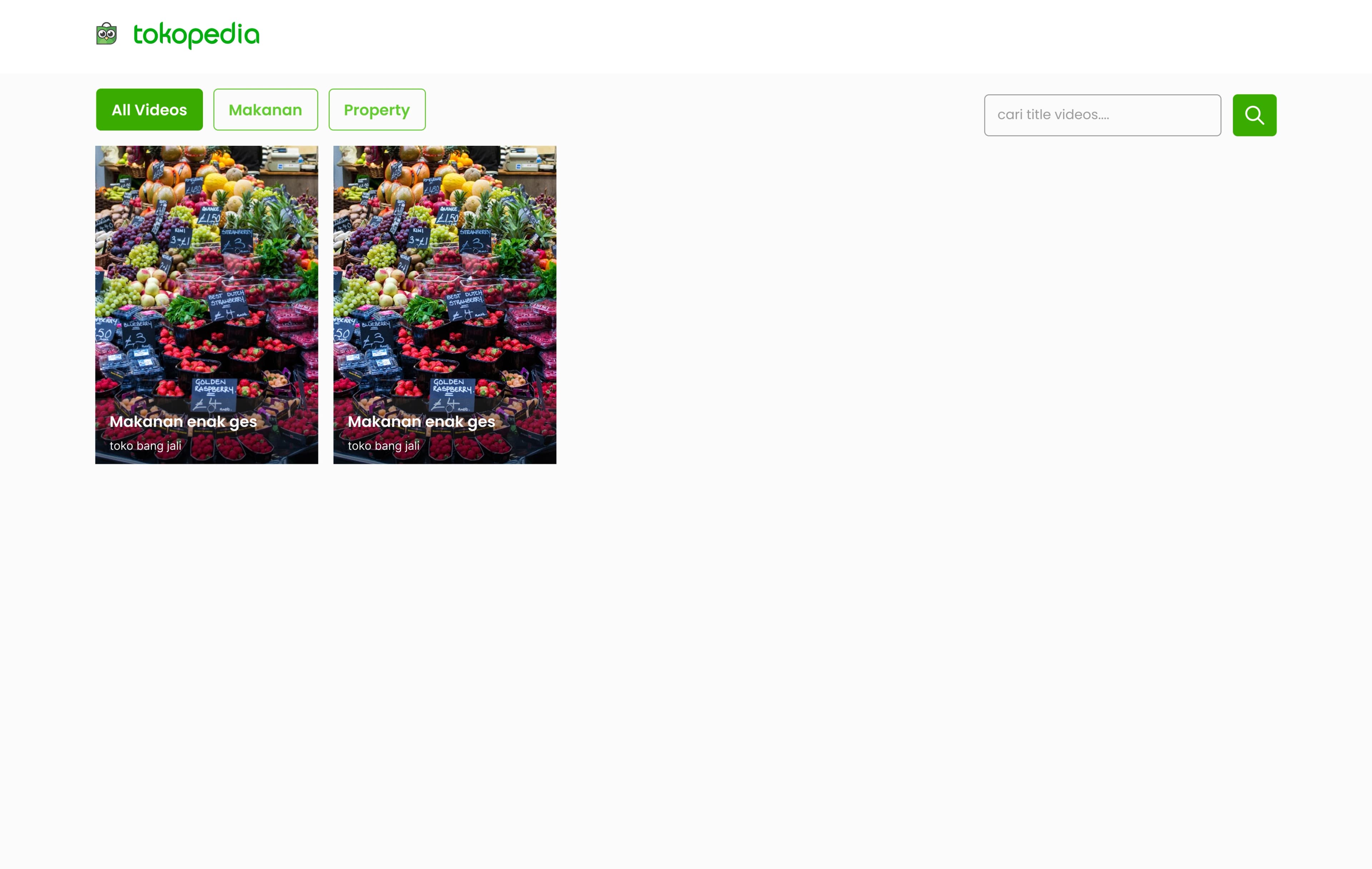 Tokopedia Clone 3